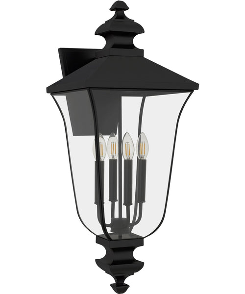 Farley 4-light Outdoor Wall Light Matte Black FARL8412MBK