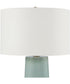 Claudin Aqua Blue Table Lamp