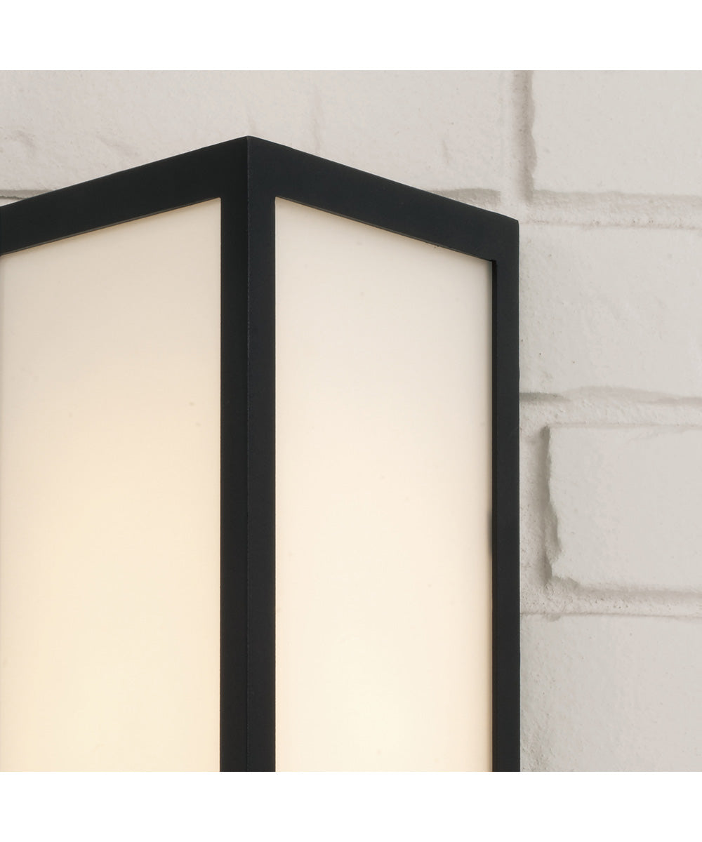 Irvin 1-Light Outdoor Wall-Lantern Black