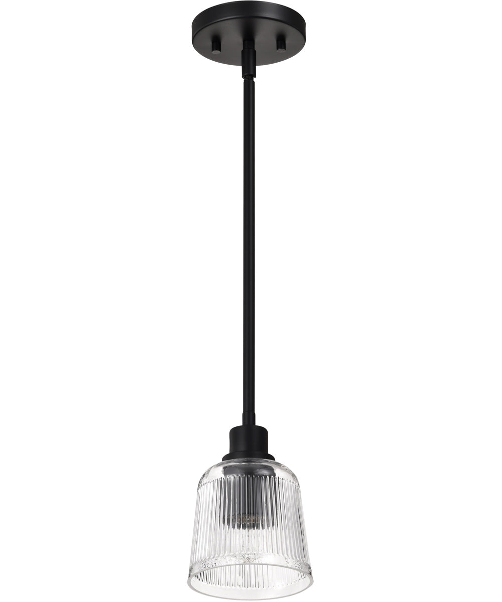 Grayson 1-Light Pendant Matte Black