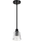 Grayson 1-Light Pendant Matte Black