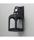 Marrakech 1-Light Wall Sconce Small Black