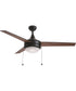 Trio Pull 52 inch 3-Blade Fan w Pull Chain Black
