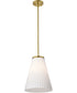 Royale 1-Light Pendant Burnished Brass