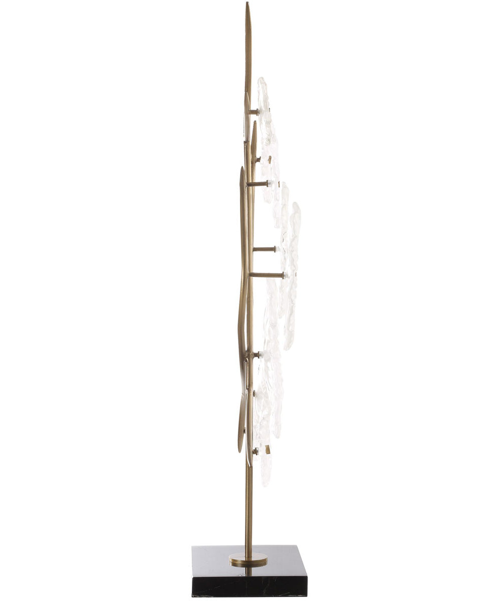 Glass Garden Table Sculpture
