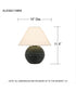 Alessandro 1-light Table Lamp Matte Black