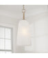 Romy 1-Light Pendant Matte Brass