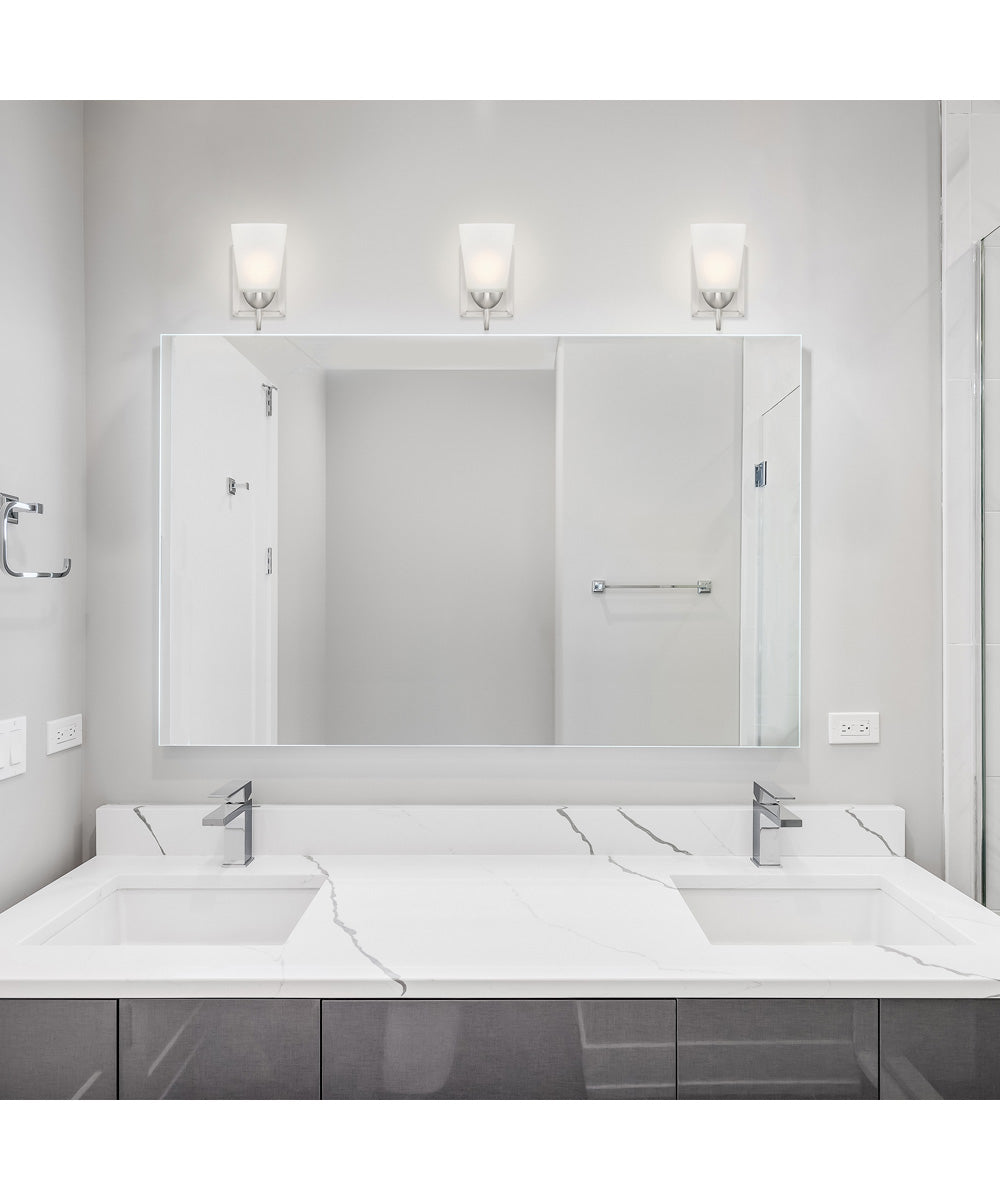 Malone 1 Light Wall Sconce Brushed Nickel