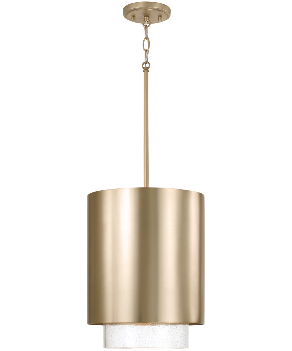 Weller 1-Light Pendant Matte Brass