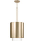 Weller 1-Light Pendant Matte Brass