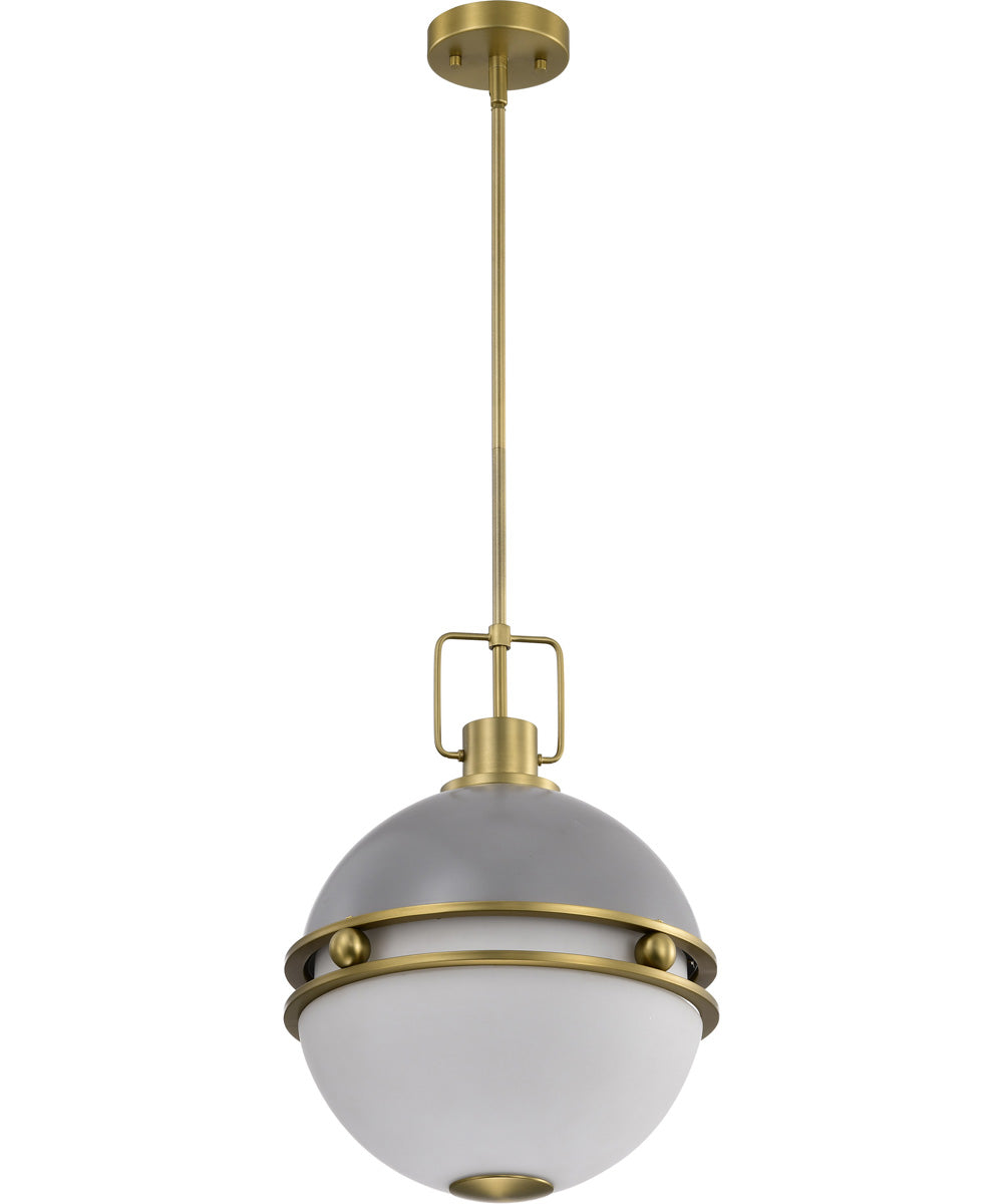 Everton 2-Light Pendant Matte Gray