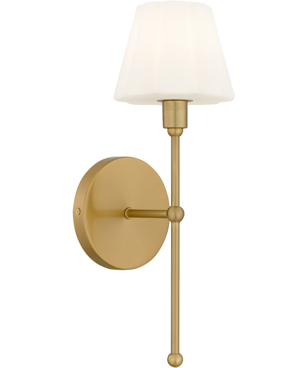 Irena 1-light Wall Sconce Brushed Gold