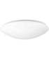 1-Light 17" LED Cloud Flush Mount White