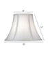 8x16x12 Off White Silk Shantung Bell Softback Lampshade