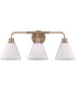 Pleated II 3-Light Lighting Premium Bronze