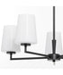 Goodwin Chandelier Matte Black