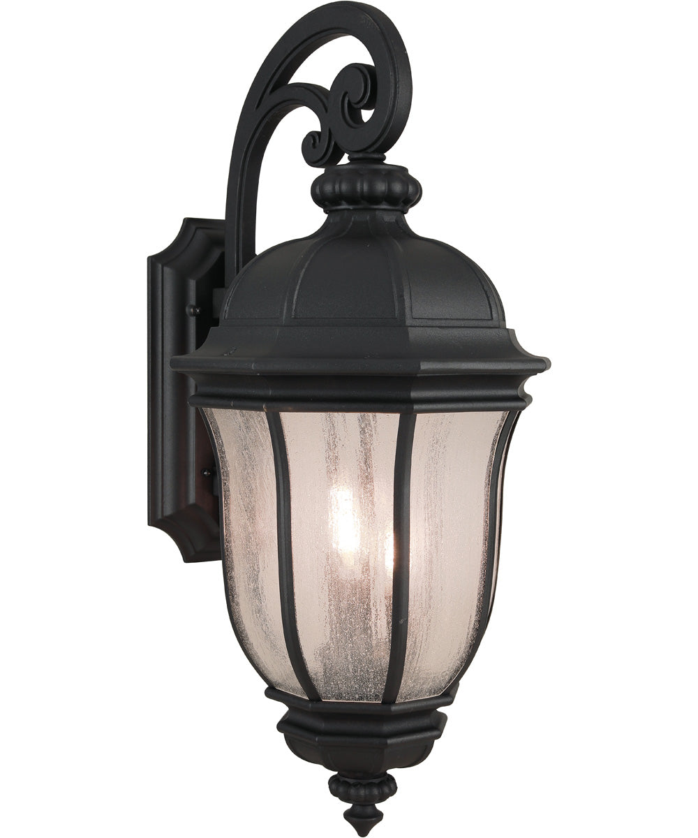Harper 3-Light Outdoor Lighting Textured Black