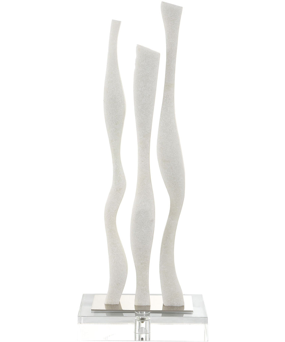 Gale White Marble Sculpture