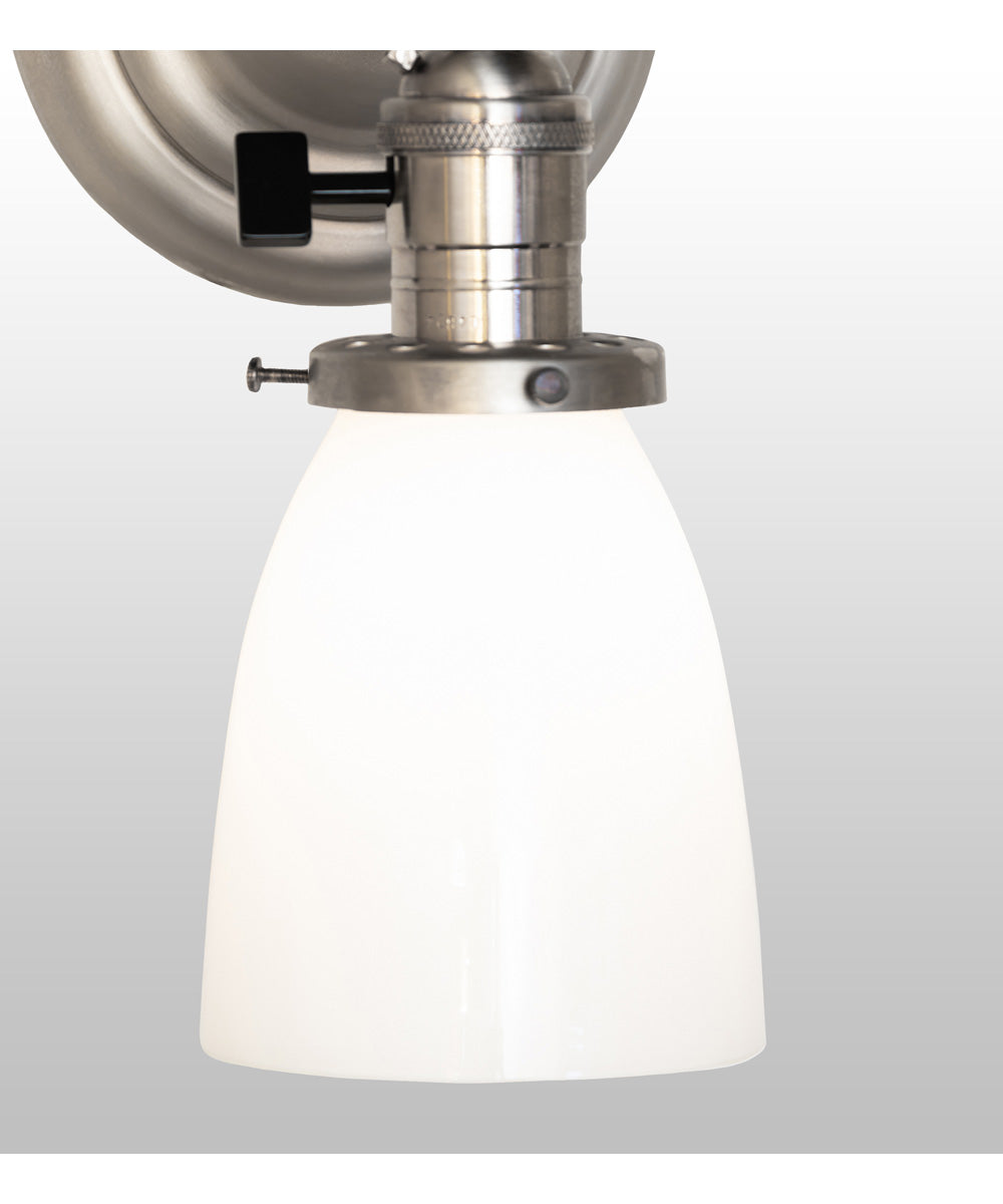 5" Wide Revival Chelsea Paddle Socket Wall Sconce