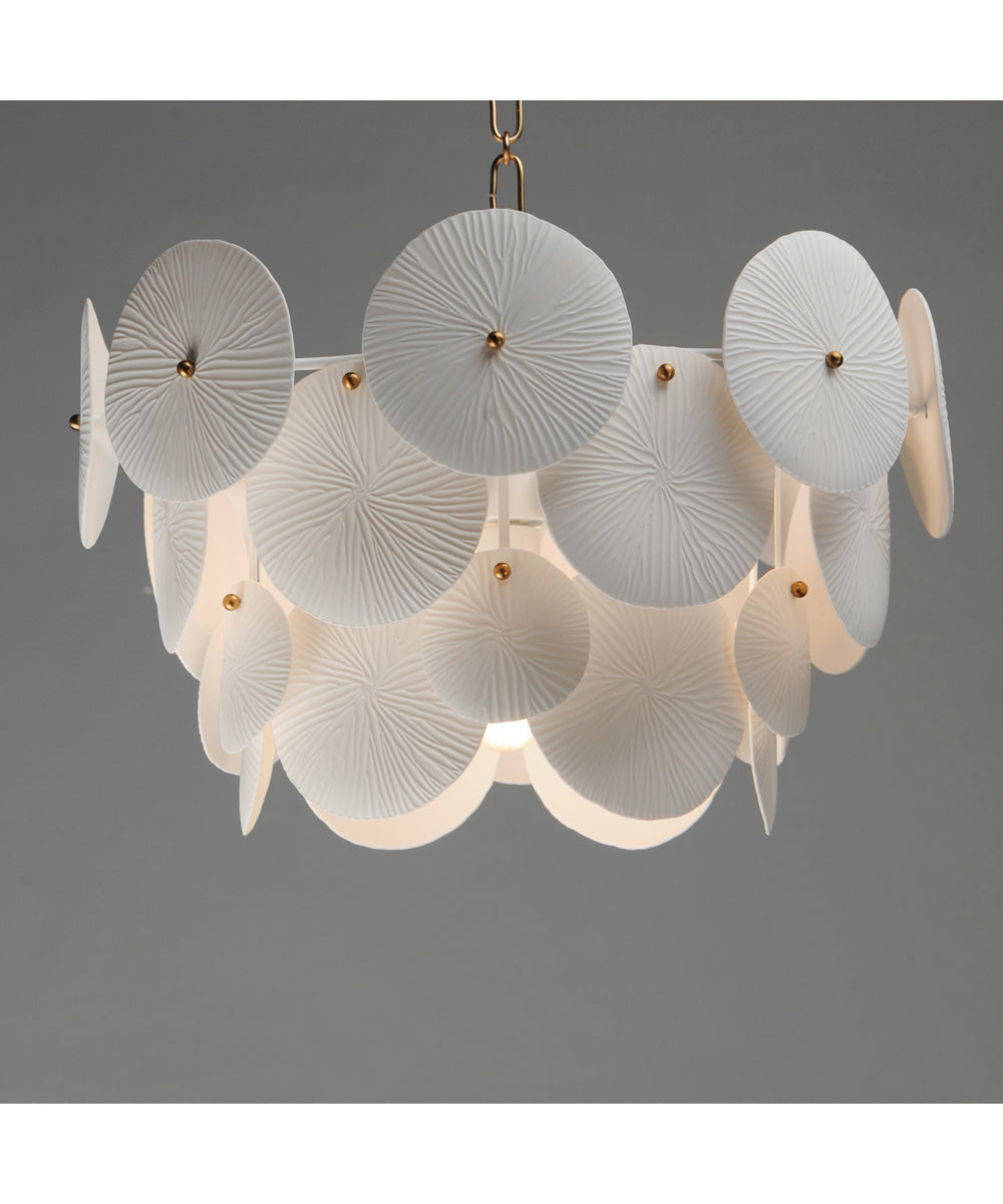 Isla 4-Light Pendant Natural Aged Brass