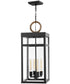 Porter 4-Light Large LED Outdoor Single Tier in Black