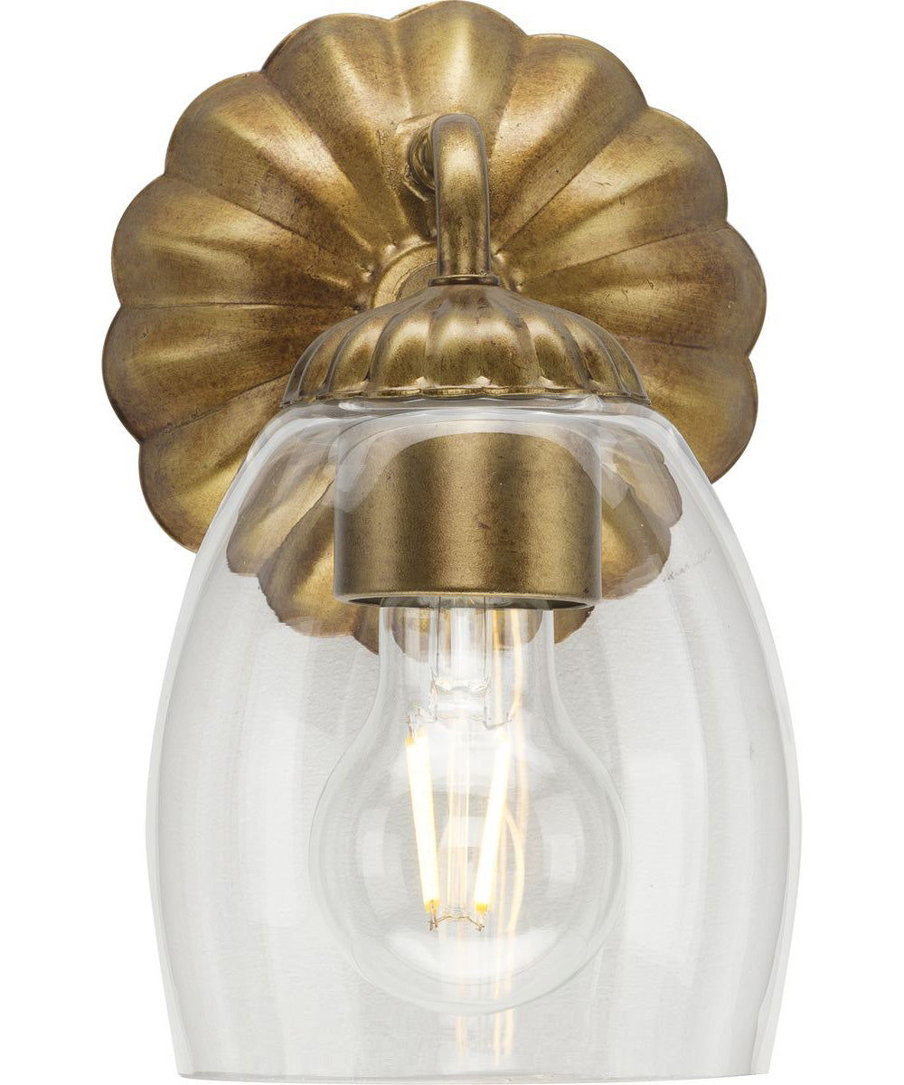 Quillan 1-Light Transitional Bath & Vanity Light Gold Ombre