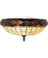 13" Wide Acorn Flush Mount