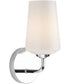 Celino 1-Light Wall Sconce Polished Chrome