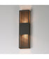 Grate 24 inch LED Outdoor Wall Sconce Architectural Bronze