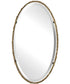 Twisted Branch Oval Mirror
