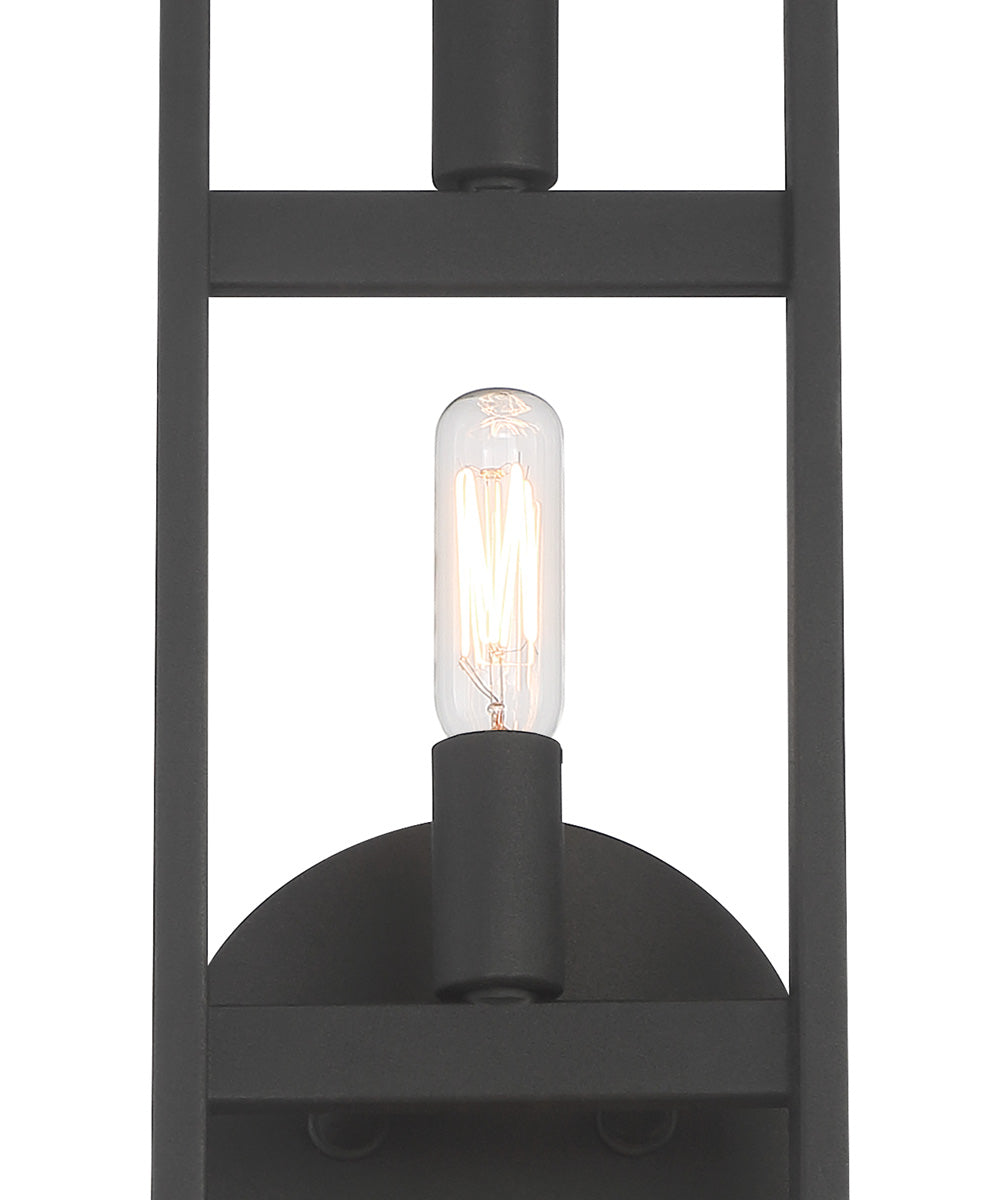 Carousel 3 Light Wall Sconce Black