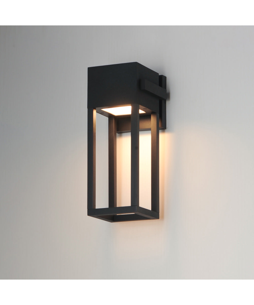 Strand VX 14 inch Outdoor LED Wall Sconce Black