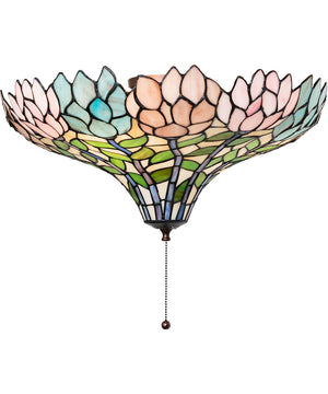 20" Wide Wisteria Fan Light Fixture