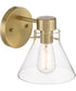 Willow Creek 1 Light Wall Sconce  Brushed Gold