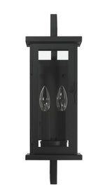 Jordan 2-Light Outdoor Lighting Textured Black