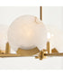 Oriya 8-Light Chandelier Aged Brass