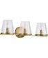 Valentine 3-Light Vanity & Wall Vintage Brass