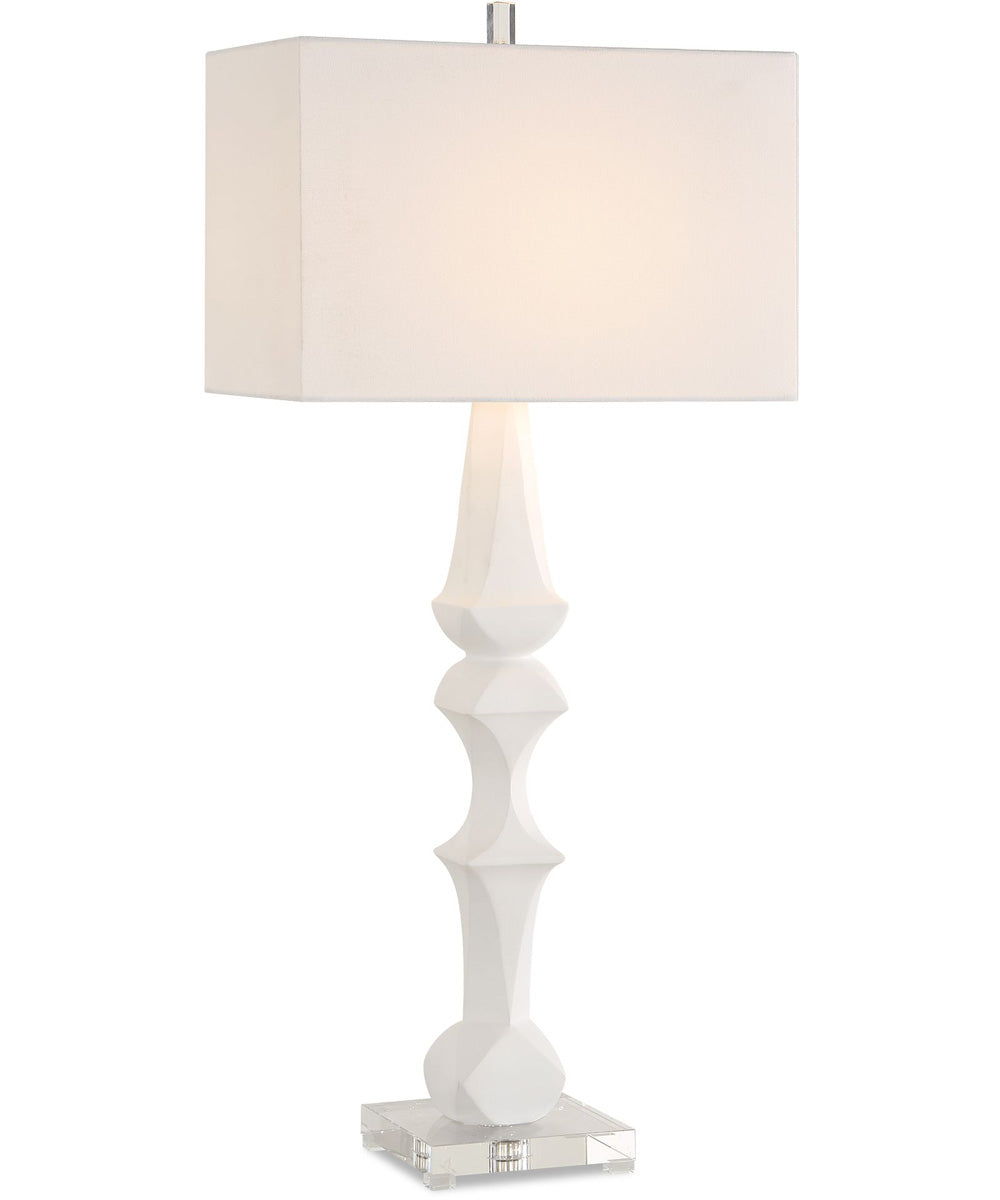 Mayme White Table Lamp