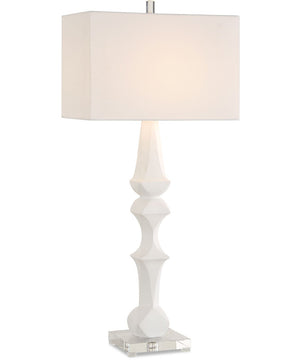 Mayme White Table Lamp