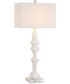 Mayme White Table Lamp