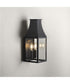 Radcliffe 2-Light Small Outdoor Wall Lantern Black