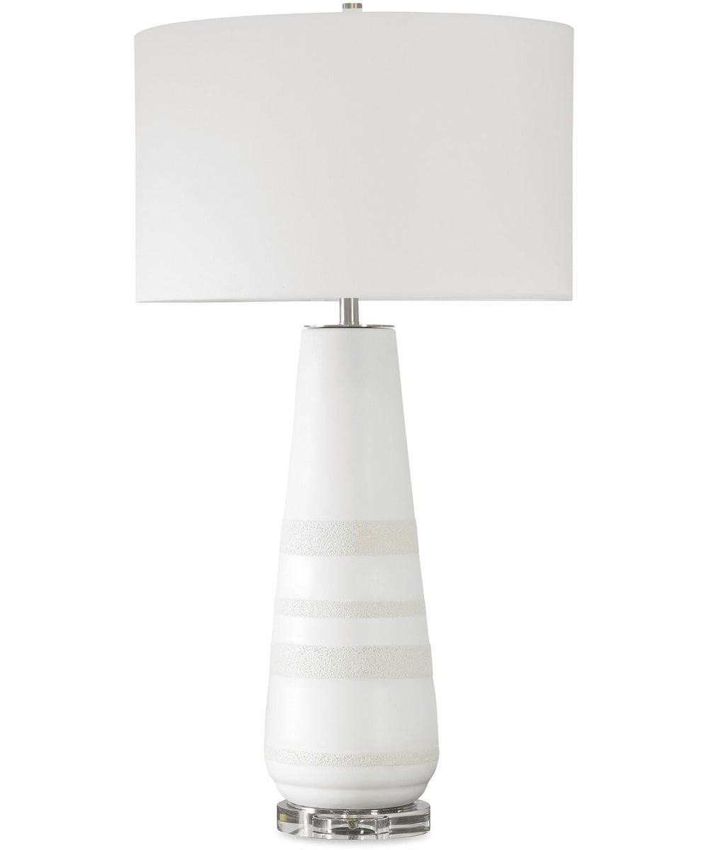 Santino Crackled Ivory Table Lamp