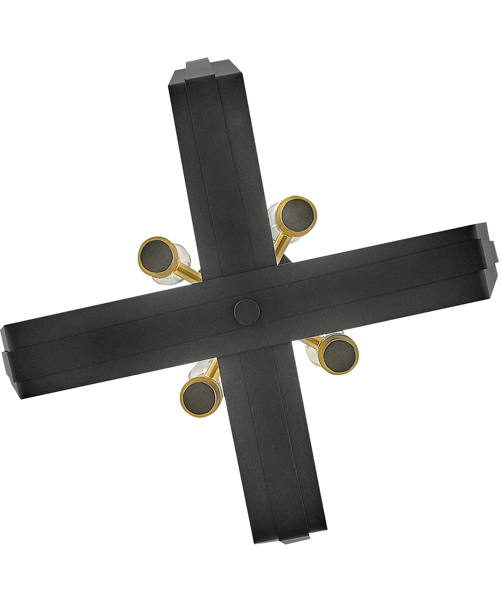 Sammi 4-Light Large Pendant in Black