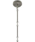 Pilar Two-Tier 9-Light Chandelier Brushed Nickel