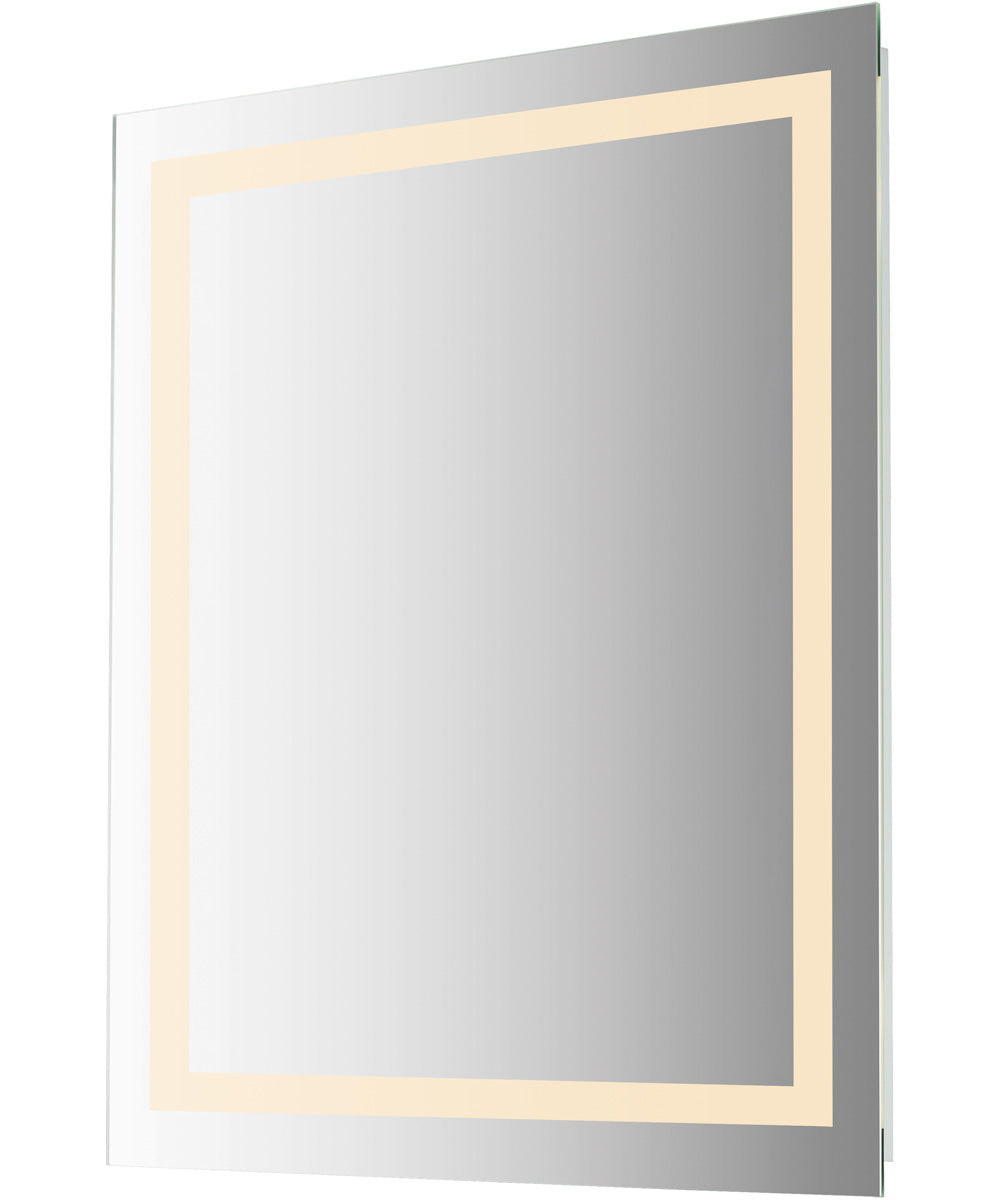 30 inchWx36 inchH 5CCT Perimeter Frontlit LED Mirror Mirror