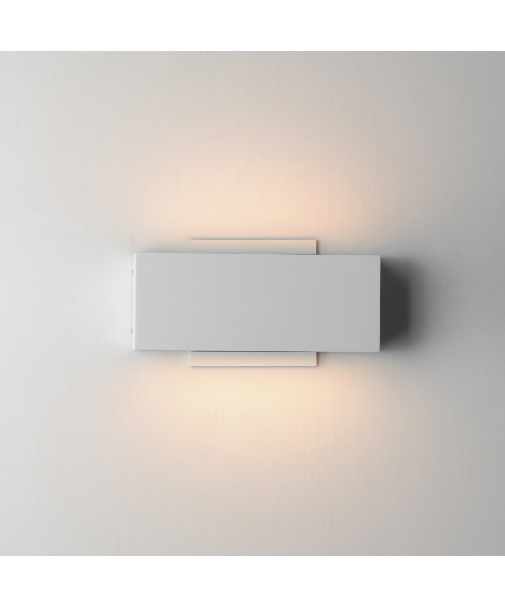 Blok 9 inch LED Outdoor Wall Sconce White
