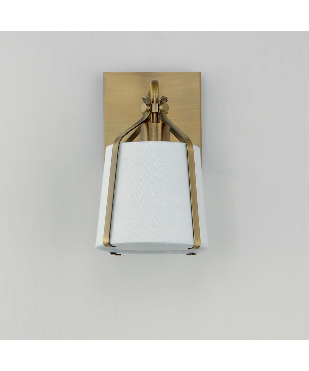 Bandera 1-Light Wall Sconce Natural Aged Brass