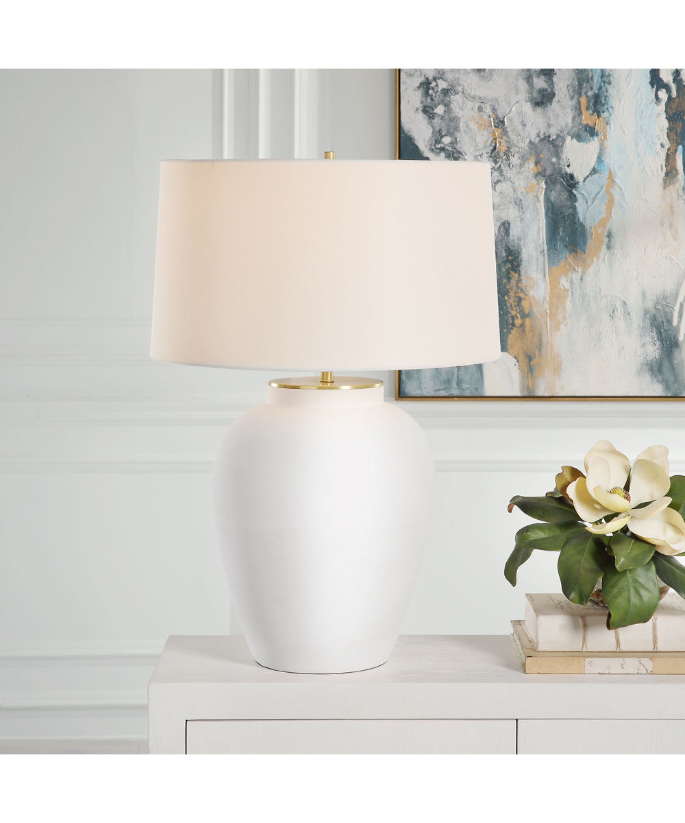 Adelaide White Table Lamp