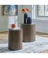 Cammund Accent Table Set of 2 Brown