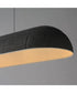 Wimbledon 41 inch LED Linear Pendant Dark Gray